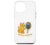 Gato místico cósmico Astro Mirror Carcasa para iPhone 12 Pro MAX