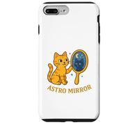 Gato místico cósmico Astro Mirror Carcasa para iPhone 7 Plus/8 Plus