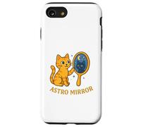 Gato místico cósmico Astro Mirror Carcasa para iPhone SE (2020) / 7/8