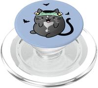Gato Monstruo Frankenstein de Halloween PopSockets PopGrip para MagSafe