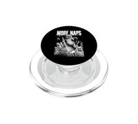 Gato Monstruo Gigante Más Siestas Divertidos Gatos Felinos Actitud PopSockets PopGrip para MagSafe