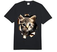 Gato Motivo Arte Gato Diseño Casa Gatos I Love Cats Comfort Colors Adult Heavyweight T-Shirt