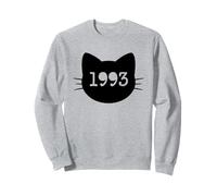 Gato nacido en 1993 Año Cumpleaños Mamá Papá de gato Sudadera