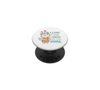 Gato olvidadizo Olvidé lo Que Estaba Haciendo PopSockets PopGrip Adhesivo