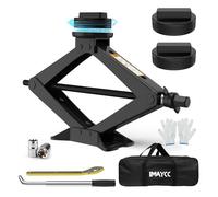 Gato para Coche Universal 2.5T/2500kg IMAYCC Kit de Gato Coche para Serie Mercedes-Benz con 2 Pcs Bloque De Goma, Portátil Kit de Emergencia con Llave de Tuercas de RuedaMercedes-Benz