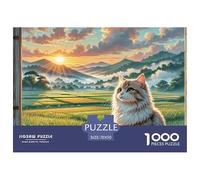 Gato Persa 1000 Pièces Puzzles Pour Adultes Et Enfants Mascota Animal Premium Quality Difficile Et Stimulant Activité Familiale Parfaite Art Classique 70x50cm/1000pcs