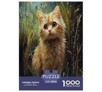 Gato Persa Puzzle De 1000 Piezas Un Desafiante Juguetes Descomprimidos para Toda La Familia Regalos Familiares para Adultos Y Niños 38x26cm/1000pcs