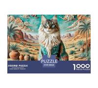 Gato Persa Puzzles 1000 Pièces Pour Adultes Sur Le Thème De Mascota Animal Premium Quality Défi Jouets Activité Familiale Parfaite Jeu Relaxant 38x26cm/1000pcs