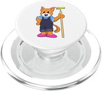 Gato Pintor Rodillo de Pintura Pintura PopSockets PopGrip para MagSafe