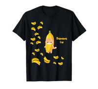 Gato plátano, llorando, versión ilustrada, meme divertido de gato Camiseta