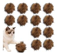 Gato Play Balls, Soft Pet Toy for Kittens and Cats, Estimulating Interactive Entertainment, Plush Enfoques Ejercicio, Hunting Instints, Mental Enrichment, Indoor Fun, Outdoor Adventure