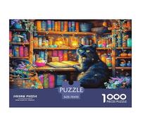 Gato Puzzle 1000 Pièces Pour Adultes Et Enfants Dès 14 ANS Jeux De Défi Jouets ÉduGatoifs Gatito Lindo De Qualité Supérieure - Activité Familiale Parfaite 70x50cm/1000pcs