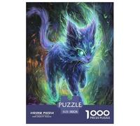 Gato Puzzles Imposible,desafío for Adults Juego EduGatoivo 1000 Piezas Obra De Arte De Juego De para Adultos Y Niños A Partir De 12 Años 38x26cm/1000pcs