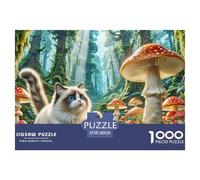 Gato Ragdoll Puzzles 1000 Pièces Pour Adultes Sur Le Thème De Mascota Animal Premium Quality Défi Jouets Activité Familiale Parfaite Jeu Relaxant 38x26cm/1000pcs