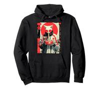 Gato Ramen Cyberpunk Estética Futurista Japonés Anime Gato Sudadera con Capucha