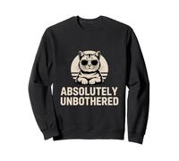 Gato Retro Absolutamente sin molestias Sudadera