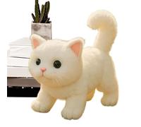 Gato Robot Realista,Peluche Eléctrico de Gato Realista | Animales Tiernos para Regalo De Niñas Niños Madre San Valentín Familia Casa Oficina