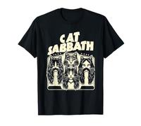Gato Sabbath Funny Cat Camiseta