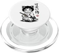 Gato Samurai Gatito - Kawaii Baby Neko PopSockets PopGrip para MagSafe