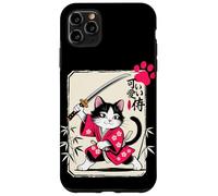 Gato samurái Kawaii Kitten - Gato Chibi Carcasa para iPhone 11 Pro MAX