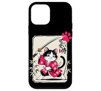 Gato samurái Kawaii Kitten - Gato Chibi Carcasa para iPhone 12 Mini