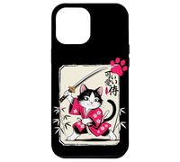 Gato samurái Kawaii Kitten - Gato Chibi Carcasa para iPhone 12 Pro MAX