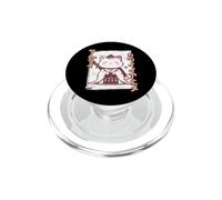 Gato Samurai Neko PopSockets PopGrip para MagSafe