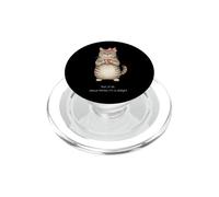 Gato sarcástico Diciendo Primero Todo lo Que Jesús Piensa Que Soy deleite PopSockets PopGrip para MagSafe