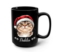 Gato Scottish Fold Tazón Novedad Tazas Té Graciosa Tazón De Café Regalos Divertidos Para Amigos Novios Familiares 330 Ml