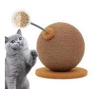 Gato Scratch Ball, Integrated Climbing Tree Scratcher Toy, 10,63 x 11,02 pulgadas Indoor Outdoor Entertainment to Cats, Training Play Frame for Apartment, Bedroom, Travel, Birthday, Home Fun
