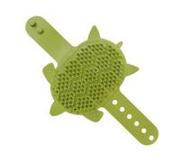 Gato Self Groomer - Silicona de 15,3 x 1,3 cm para mascotas | Correa de esquina de silicona para rascar gatos y tortugas para mantenimiento diario, temporada de desprendimiento, hogar, viajes, al aire