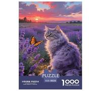 Gato Selkirk Rex para Adultos 1000 Piezas Animal Puzzles Juego De Rompecabezas Cumpleaños Juegos Educativos Decoración Relajación Y Sabiduría 38x26cm/1000pcs