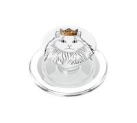 Gato Siberiano con Corona PopSockets PopGrip para MagSafe