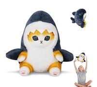 Gato Tiburón Muñeca Juguetes, Juguete de Peluche de G-ATO Ti-burón, Animal de Ga-to Tib-urón de Peluche, Gat-o Tibur-ón Plushie, Felpa Tiburón Gat-o Muñeca Regalos de para Niños Niñas y Fanáticos