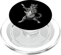 Gato Tocando Guitarra Rock & Roll Gatos Rocker Música PopSockets PopGrip para MagSafe