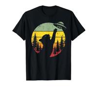 Gato UFO Camiseta Extraterrestre OVNI Camiseta gráfica económica, Hombre, Negro, XL