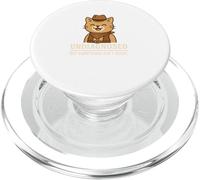 Gato Vaquero Divertido sin diagnosticar Pero Algo no está Bien PopSockets PopGrip para MagSafe
