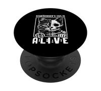 Gato Vivo y Muerto de Schrödinger Ciencia Física PopSockets PopGrip Adhesivo