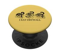 Gato Yeso Destructivo Gatito PopSockets PopGrip Adhesivo