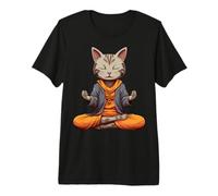 Gato Yogi Camiseta Premium