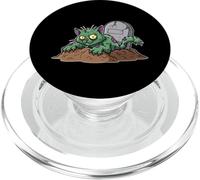 Gato Zombi levantándose de la Tumba PopSockets PopGrip para MagSafe