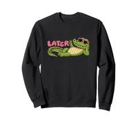 Gator Alligator Sunglasses Student Último día de Clases después Sudadera