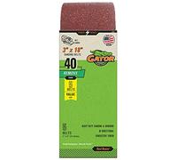 Gator - Bandas de lijado de óxido de aluminio de resina roja de 3 x 18 pulgadas, grano 40, paquete de 5