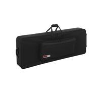 Gator Cases Estuche Ligero para Teclado con Mango Extraíble y Ruedas; Se Adapta a Teclados de 76 Notas (GK-76)