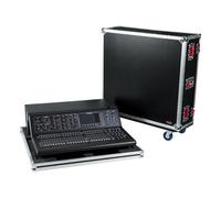 Gator Cases G-TOUR ATA Style Road Case - Ajuste personalizado para la mezcladora Midas M32 con Dog House y ruedas de 4" para trabajo pesado; (G-TOUR M32)