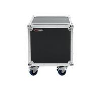 Gator G-TOUR 10U CAST Standard Audio Road Rack Case with Casters