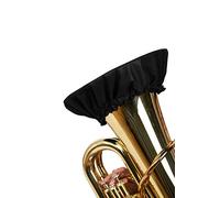 Gator Cases GBELLCVR1617BK - Cubierta de aerosol de doble capa con filtro MERV-13 para instrumentos de tuba y campana grande; se adapta a tamaños de campana que van de 16 a 17 pulgadas