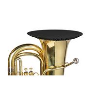 Gator Cases GBELLCVR1819BK-NF, cubierta de instrumentos de viento de doble capa para instrumentos de tubo y campanas grandes; se adapta a tamaños de campana que van desde 18 a 20 pulgadas, color negro