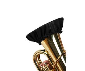 Gator Cases GBELLCVR2021BK - Cubierta de aerosol de doble capa con filtro MERV-13 para tubos de marcha e instrumentos de campana grandes; se adapta a tamaños de campana que van de 20 a 21 pulgadas