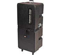Gator Cases Protechtor Series GP-PC304WU - Estuche de accesorios para batería compacto clásico vertical con (4) ruedas de 36 x 16 x 12 pulgadas
